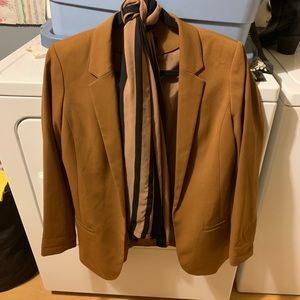 H&M tan blazer